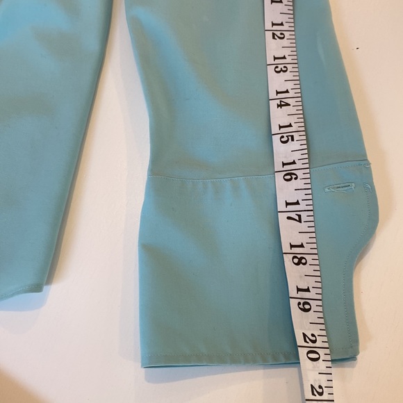 Women’s Brooks Brothers Light teal Blouse, size 8 - Picture 5 of 10